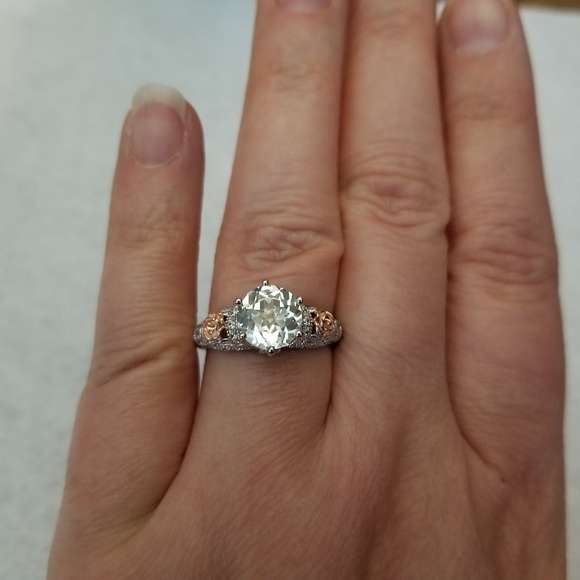 2.48ct Natural White Topaz Ring - Picture 4 of 4